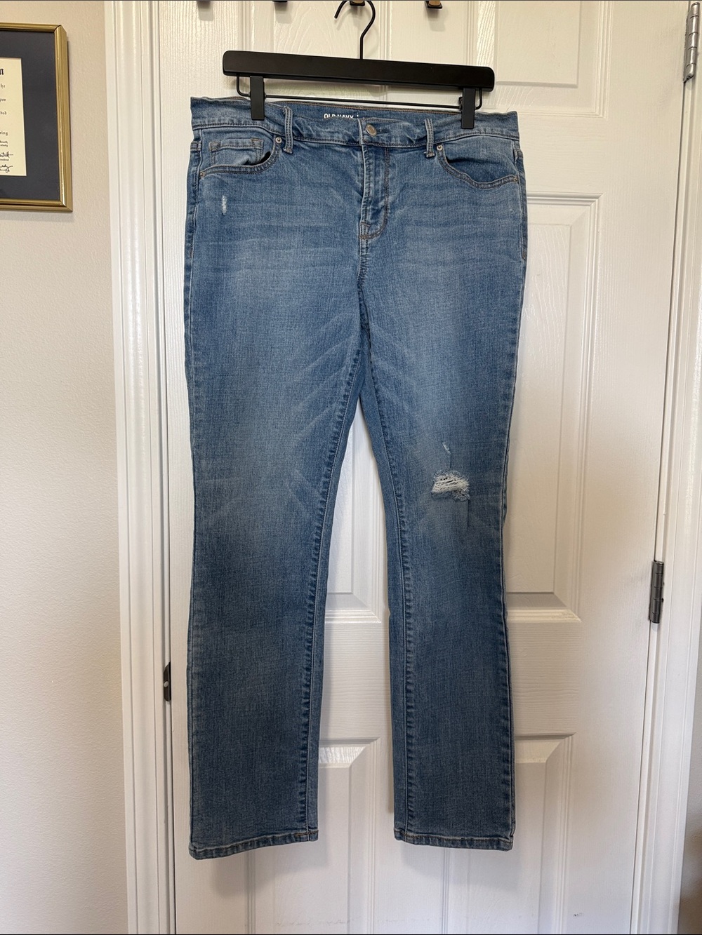 Women’s Old Navy Original Mid Rise Med blue Sz 10